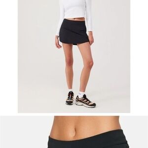Outdoor Voices Black Athletic Skort